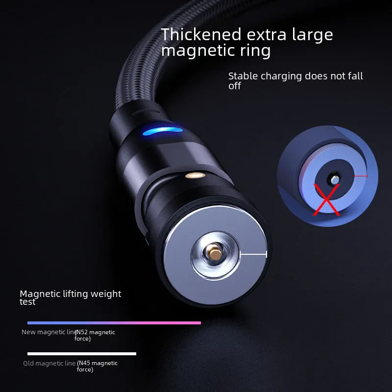 3A Fast Charging Rotating Magnetic Cable