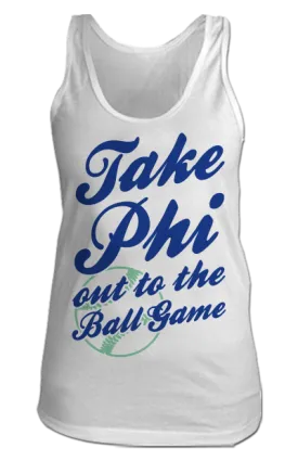 Alpha Phi Baseball Date Dash Tank