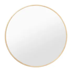 Bella Round Wall Mirror Brass 50CM