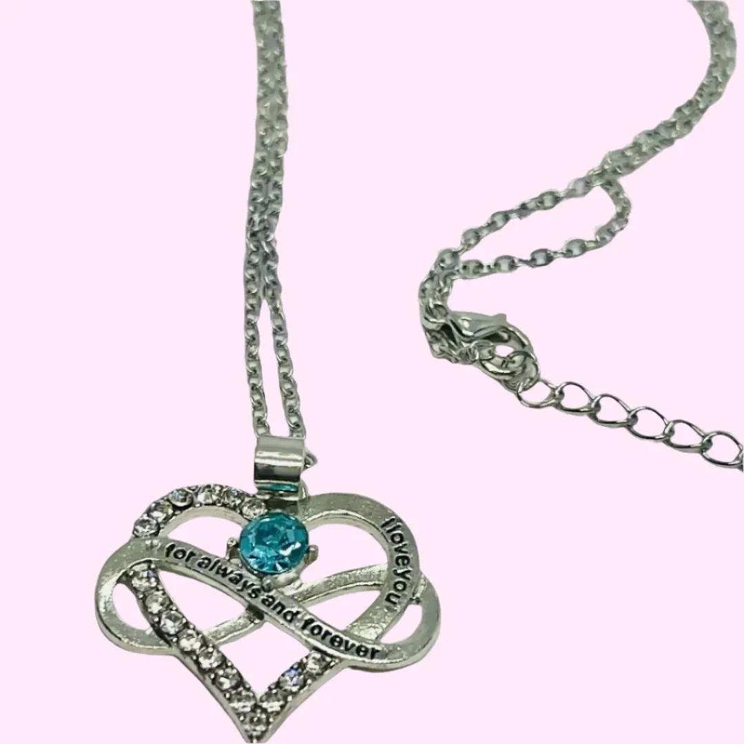 Birthstone Pendant Necklace