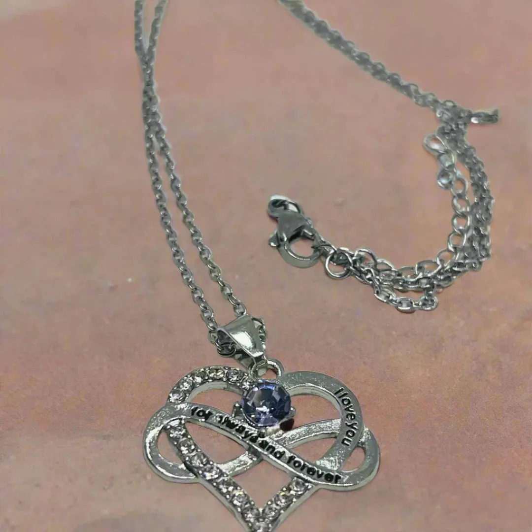 Birthstone Pendant Necklace