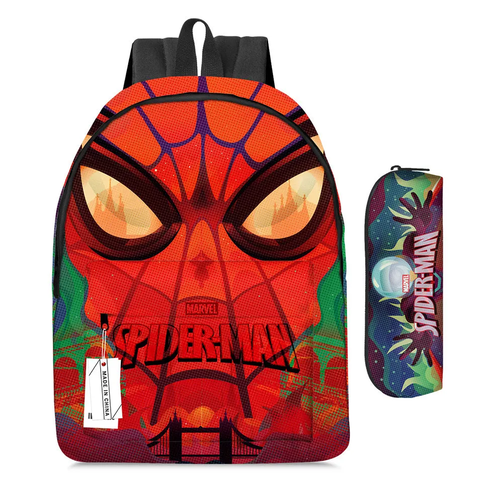 Cartoon printed backpack two-piece set AB2133