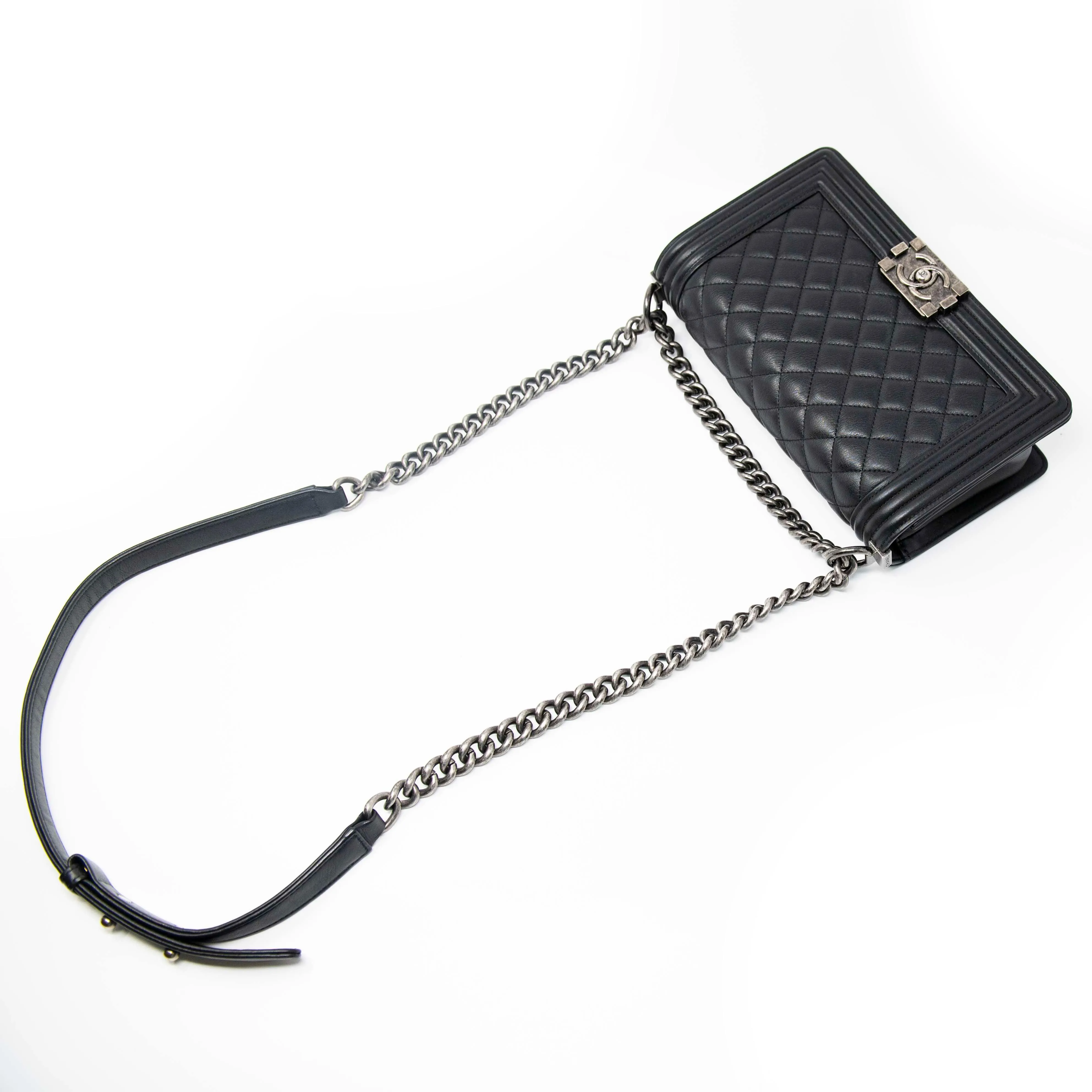 Chanel Black Medium Boy Bag