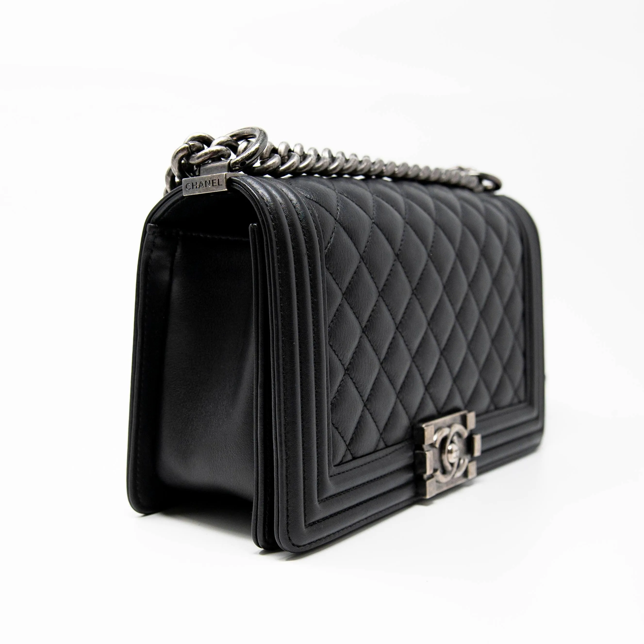 Chanel Black Medium Boy Bag