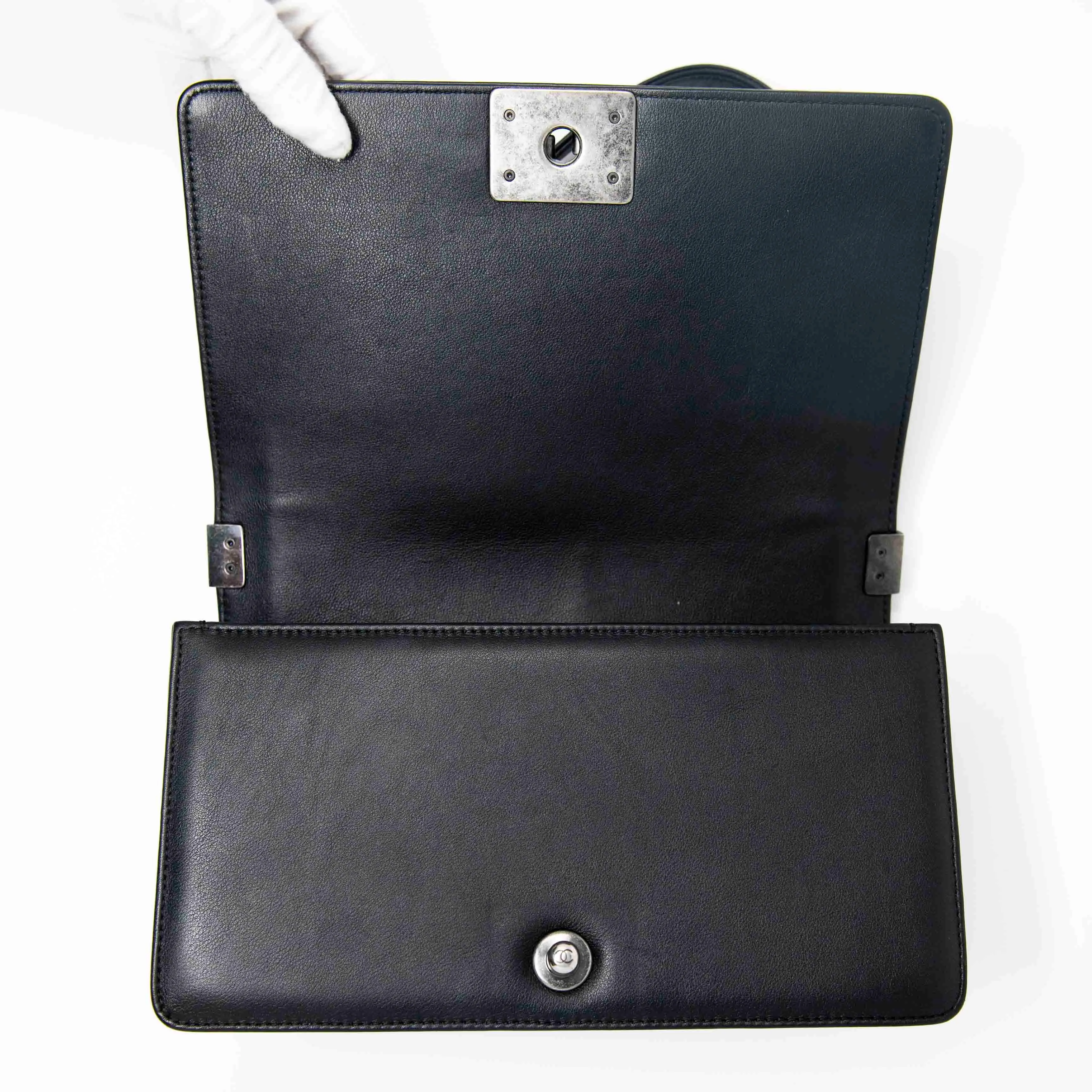 Chanel Black Medium Boy Bag