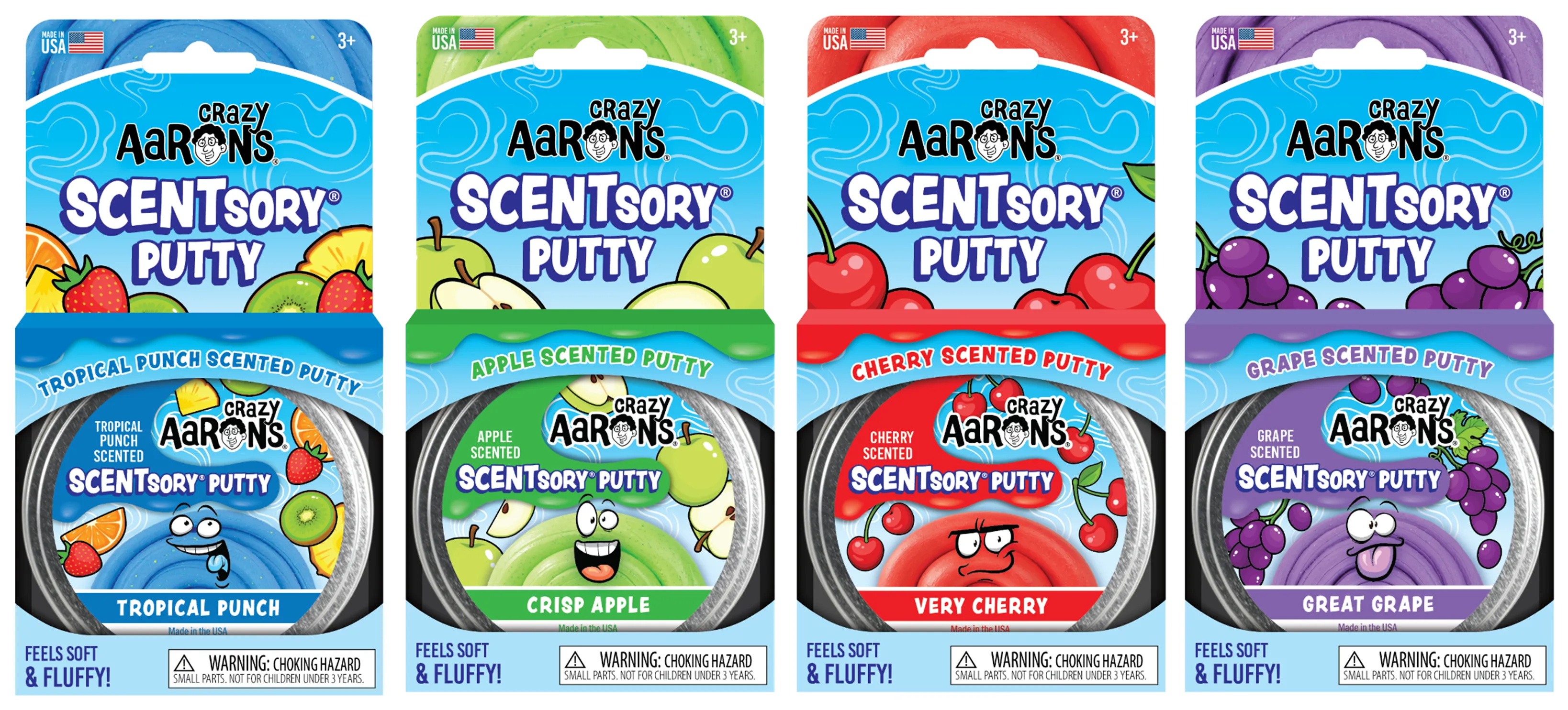 crazy aaron’s scentsory putty - fruities