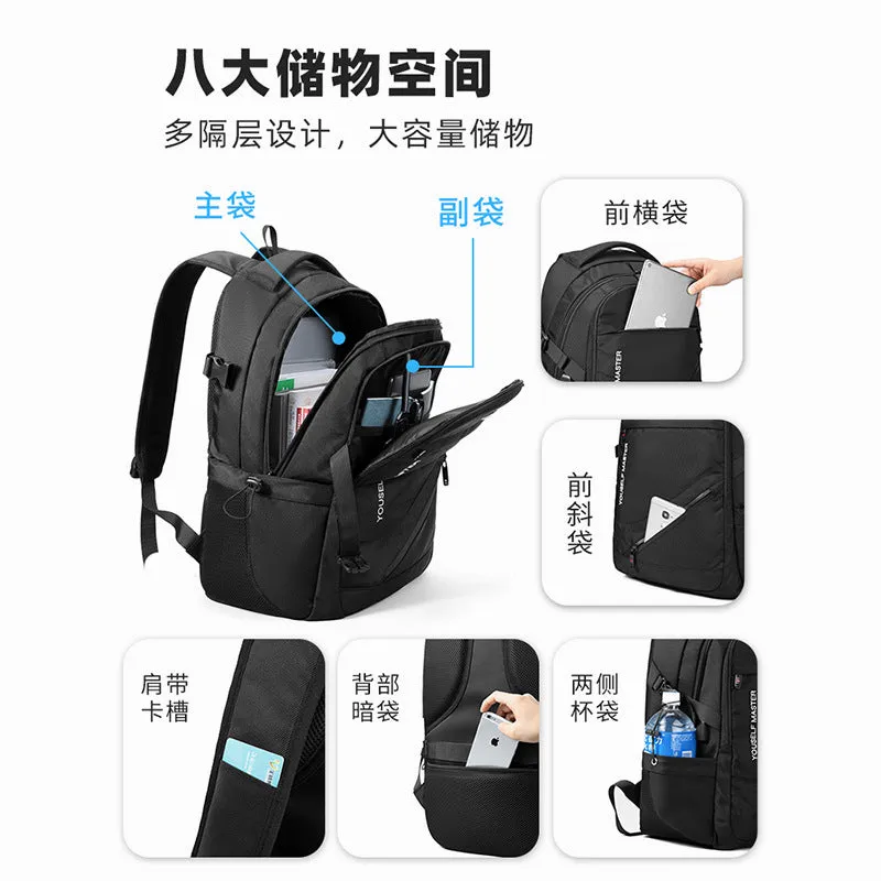 deanwangkt Gift Backpack Computer Backpack Saber Same Casual Business Multifunction Waterproof Factory Backpack