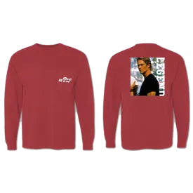 Fast Legend Longsleeve Pocket Tee (Brick) 2.0