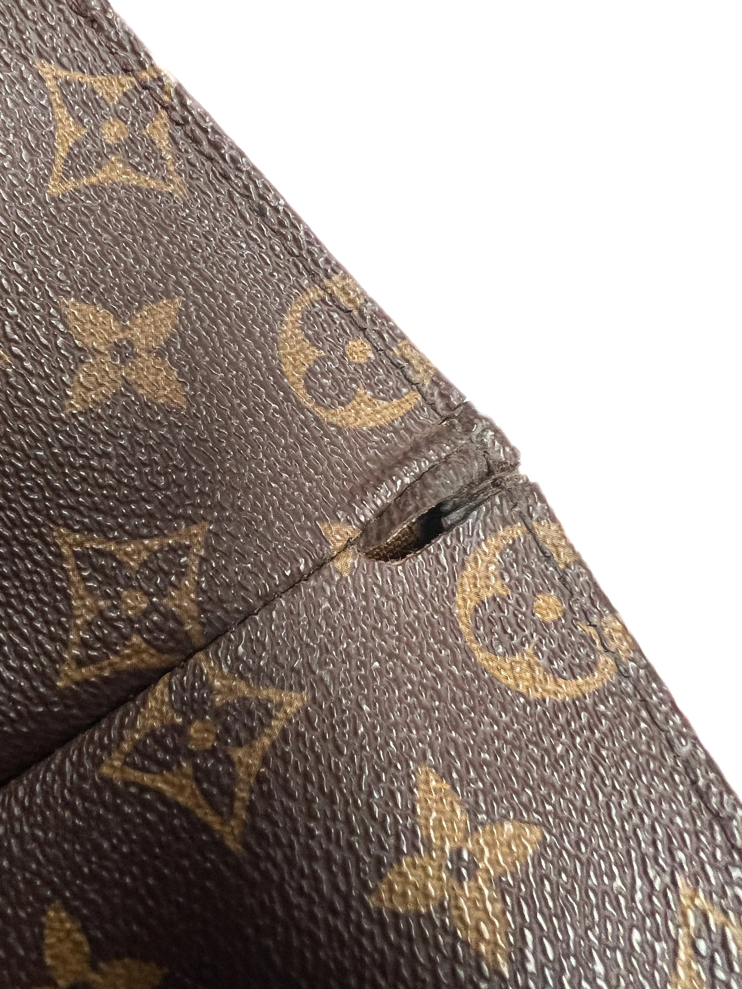 Louis Vuitton monogram Sac shopping tote 1998