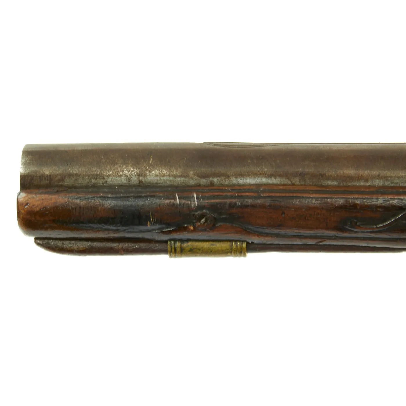 Original 19th Century Ottoman "Barbary Pirate" Decorated Flintlock Pistol - circa 1800