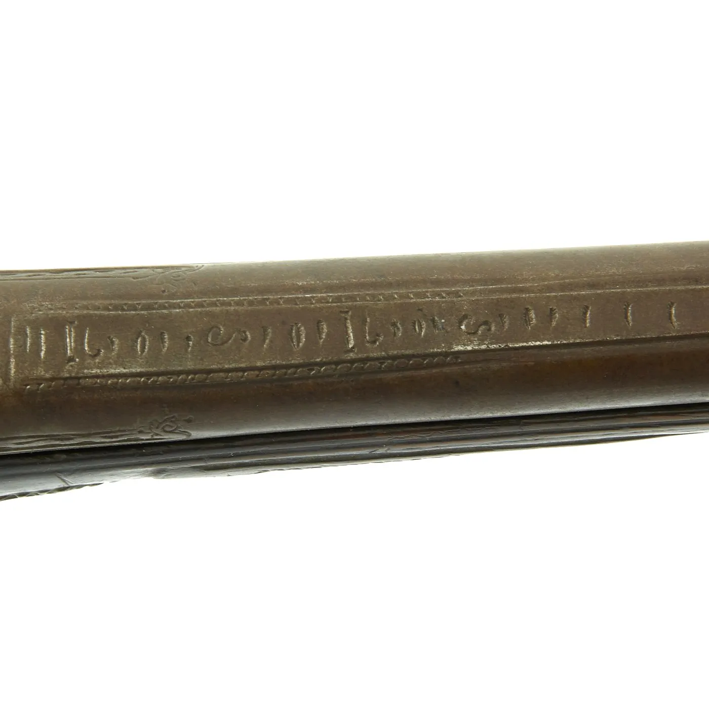Original 19th Century Ottoman "Barbary Pirate" Decorated Flintlock Pistol - circa 1800