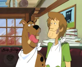 Scooby-Doo and the Witch's Ghost Original Production Cel: Scooby and Shaggy