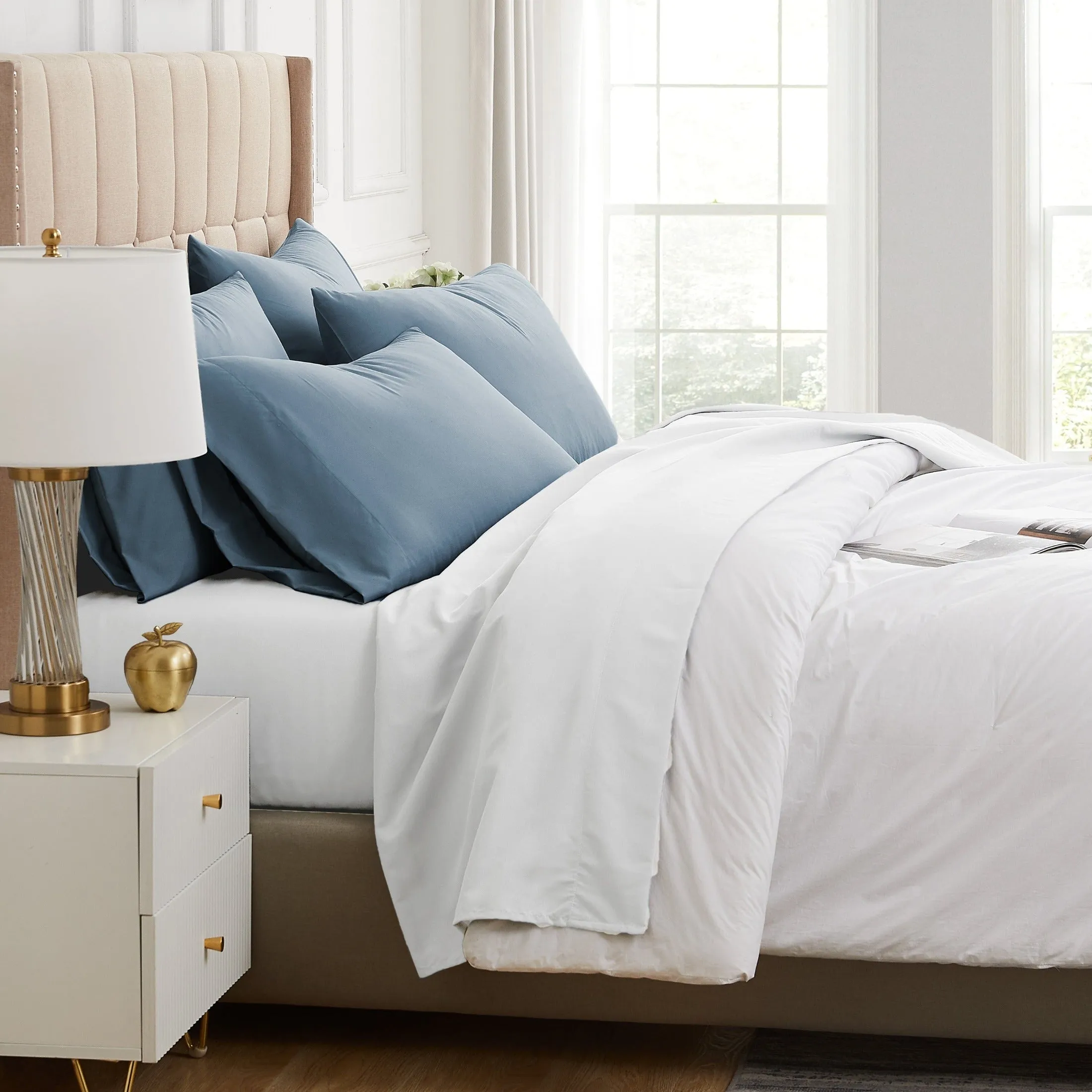 Vilano Springs 4-Piece Pillow Case Set