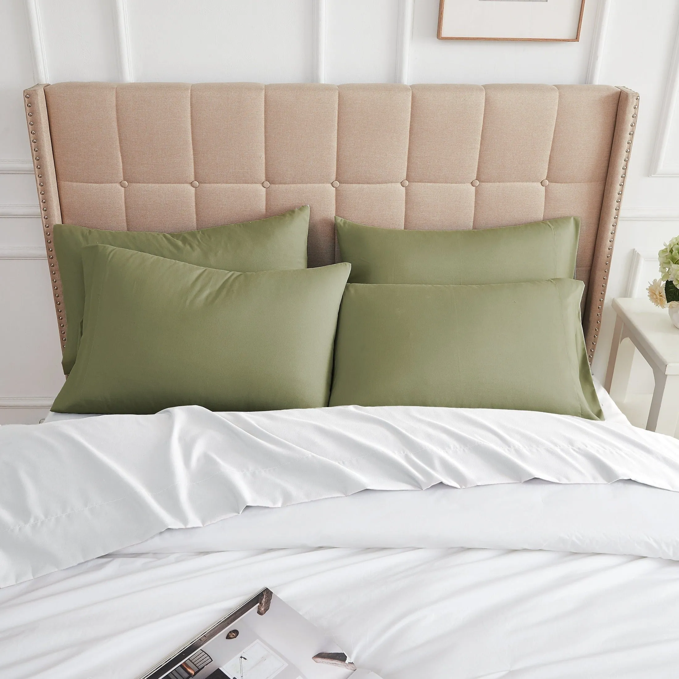 Vilano Springs 4-Piece Pillow Case Set